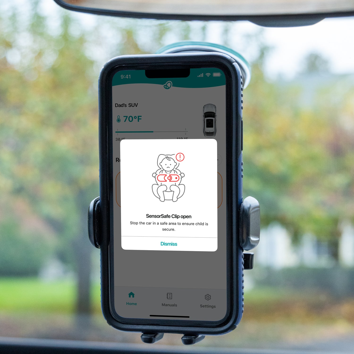 Revolve360 Extend Windshield Mount