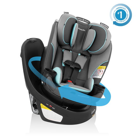 Revolve360 Slim 2-in-1 Rotating Convertible Car Seat
