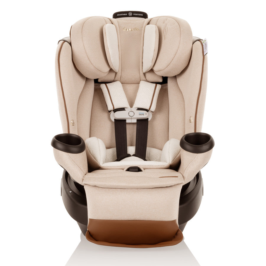 Limited Edition Revolve360 Extend All-in-One Rotational Car Seat with Green & Gentle Fabric
